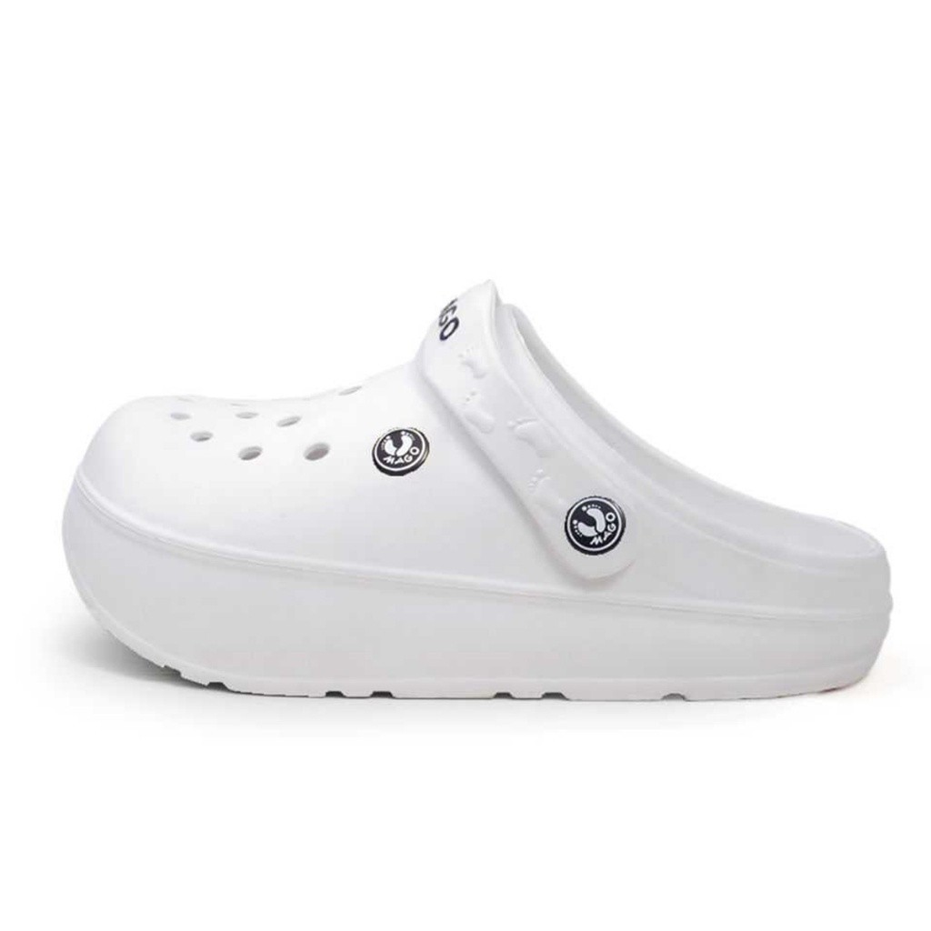 MAGO รองเท้าแตะเพื่อสุขภาพ รุ่น Bambo สี All White ไซส์ 39 [4955501552250]