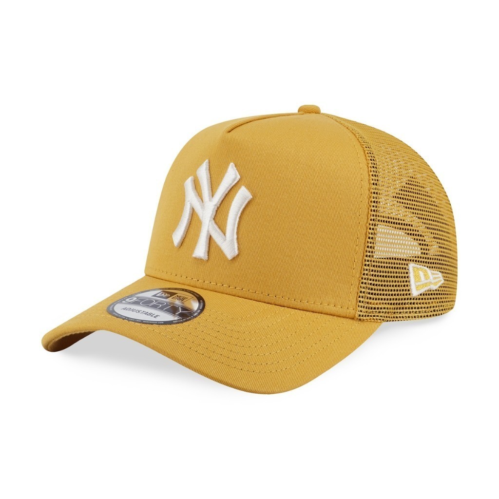 New Era หมวกรุ่น New York Yankees Color Era Yellow Mustard 9FORTY A-Frame Cap