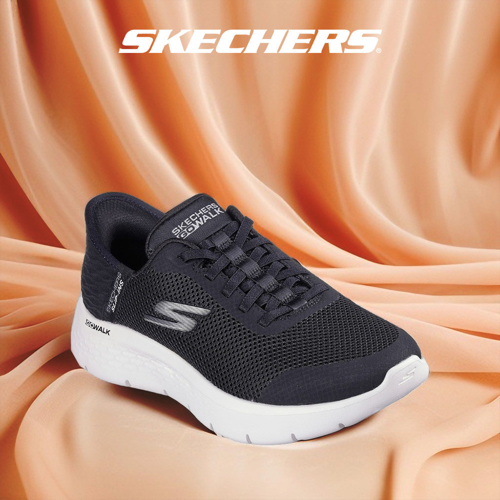 Skechers สเก็ตเชอร์ส รองเท้าผู้หญิง Women Slip-ins GOwalk Flex Grand Entry Walking Shoes - 124836-BKW
