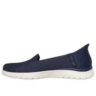 Skechers สเก็ตเชอร์ส รองเท้าผู้หญิง Women Slip-ins On-The-GO Flex Clover Walking Shoes - 138182-NVW