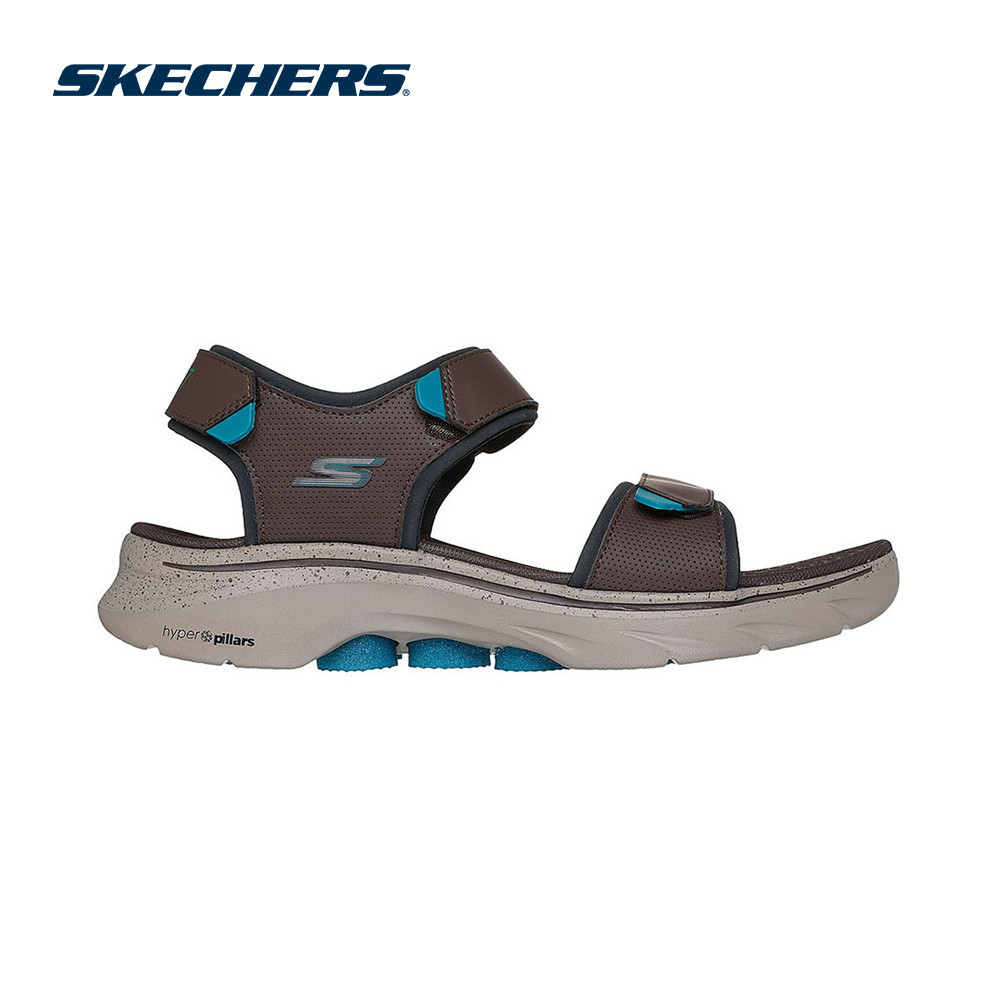 Skechers สเก็ตเชอร์ส รองเท้าแตะผู้ชาย Men GOwalk 7 Sandal On-the-GO Sandals Shoes - 229295-CHOC