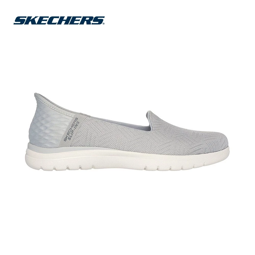 Skechers สเก็ตเชอร์ส รองเท้าผู้หญิง Women On-The-GO Flex On-the-GO Shoes - 138182-LTGY - Air-Cooled Memory Foam