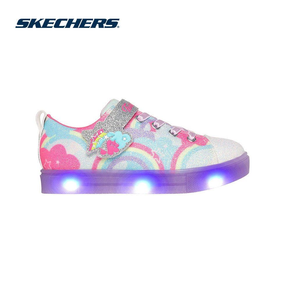 Skechers สเก็ตเชอร์ส รองเท้าเด็กผู้หญิง Girl Twinkle Sparks Ice 2 Twinkle Toes Shoes - 314749L-MLT