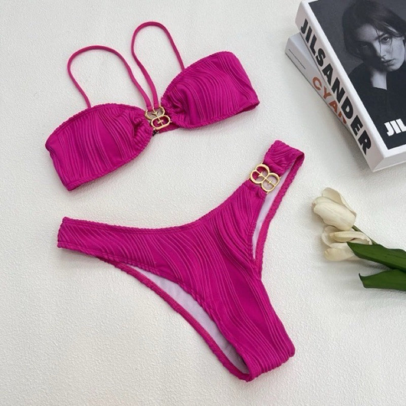 ชุดว่ายน้ำ บิกินี่ ทูพีซ รุ่น W23187 - รูปที่ 3