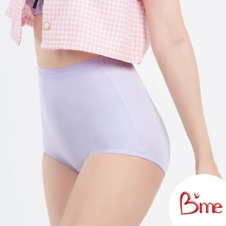 B'me กางเกงในเอวสูง รุ่น ME7085 (แพ็ก4ตัว) สีน้ำตาลอมส้ม สีส้มพีช สีโอวัลติน , คละสี(ม่วง2 เขียว2)