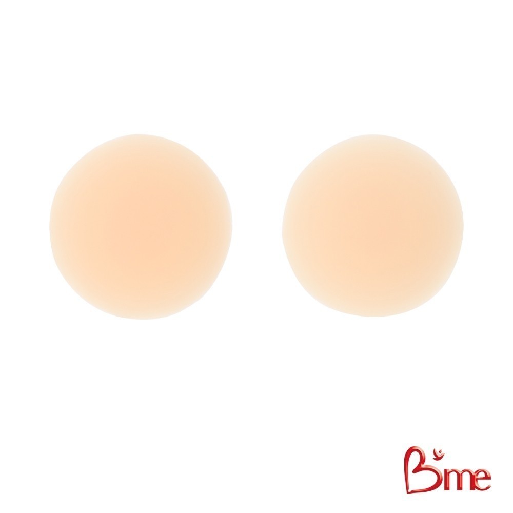 B'me ซิลิโคนแปะจุุก (แบบกาว) 8 ซม. รุ่น ME9007  สีนู้ด