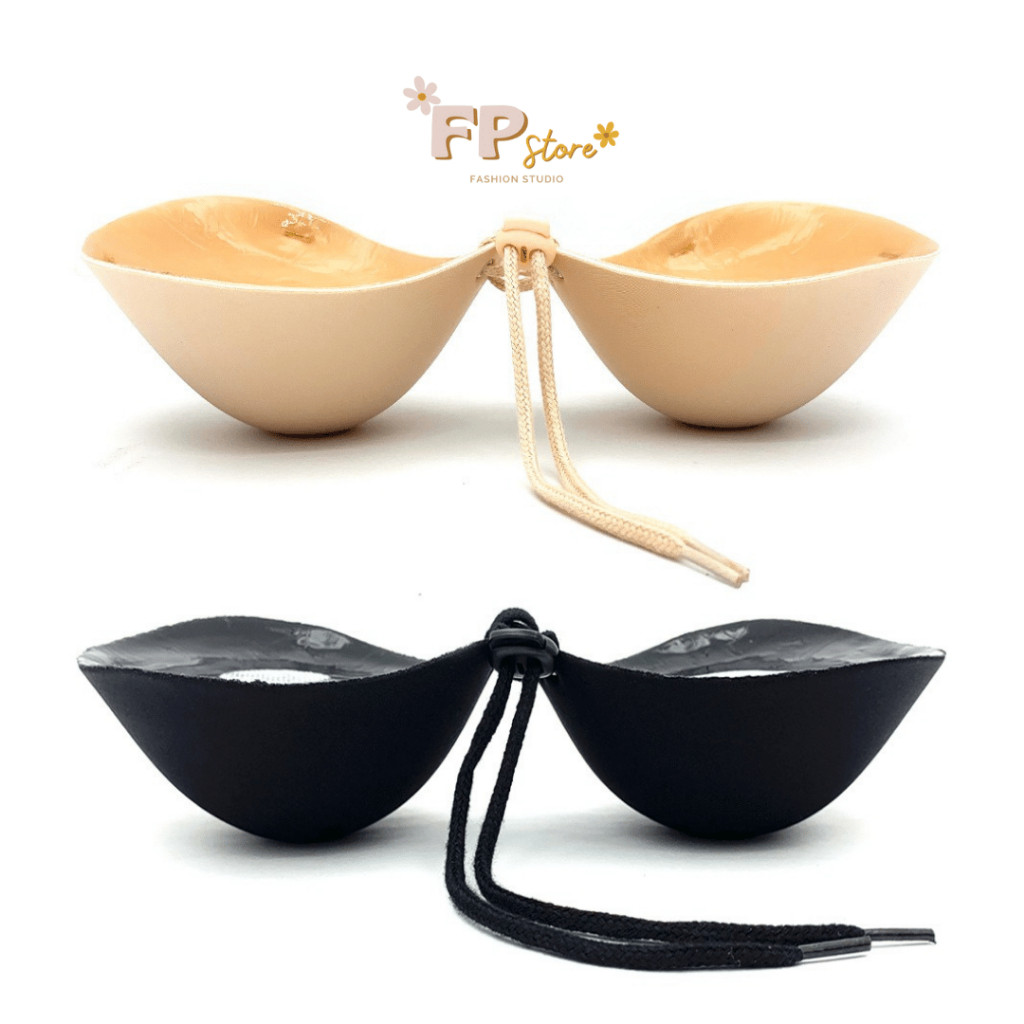 𝗙𝗣 𝗦𝘁𝗼𝗿𝗲 บราเชือกรูด5cm (พร้อมสาย) 2เส้น รูดปรับระดับความชิด บราแบบเก็บทรง บราดูม บราอกชิดแบบมีฟองน้ำ บราเสริมกาว รูปที่ 4
