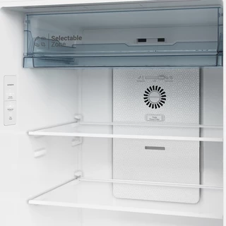 Hitachi ฮิตาชิ ตู้เย็น 2 ประตู 13.2 คิว 374 ลิตร Grand Carbon Line รุ่น HRTN6408SGBKTH สีกลาสแบล็ก