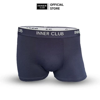 INNERCLUB บ๊อกเซอร์ชาย รุ่นAir Active V.2 กระชับเป้า ไม่เข้าวิน แพค 1 ตัว สีกรมท่า กางเกงในชาย Boxer