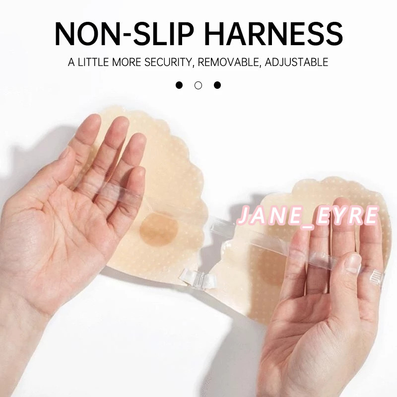 ลูกไม้เปลือกหน้าอกผู้หญิง Push-up Seamless Chest Patch Anti-SLIP ที่มองไม่เห็นหน้าอก JN - รูปที่ 6