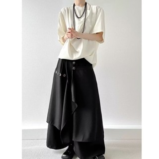 กางเกงชั้นใน Yamamoto หลวมสบายๆ,กางเกงขากว้างญี่ปุ่น