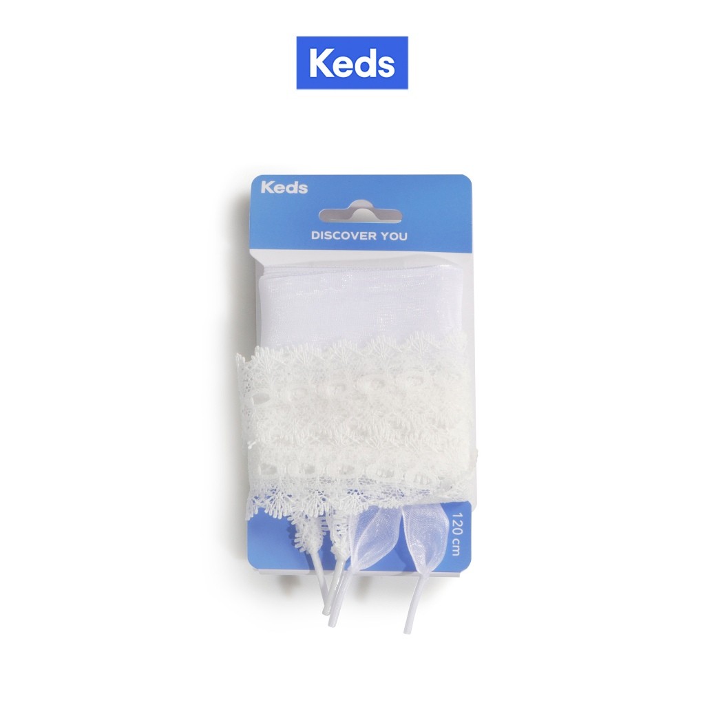 KEDS เชือกรองเท้า รุ่น SHOELACES SET WHITE LACE สีขาว ( F24ACL03003 )