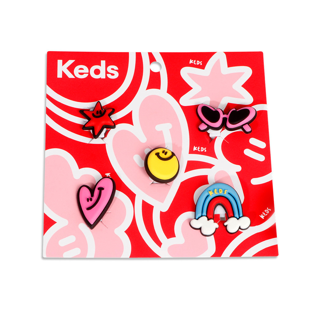 KEDS SHOE LACES CHARM รุ่น GO GO GIRL หลากสี ( KF24ACL01008 )