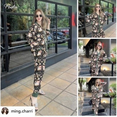 ชุดนอน Muslin Pajamas Collection Muslin Pet รุ่นSwan Jade(N1098 T1098 P1098 L1098)|ชุดนอนผู้หญิง