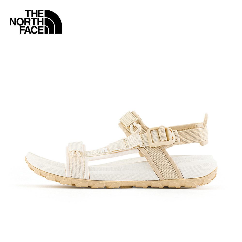 THE NORTH FACE WOMEN EXPLORE CAMP SANDAL - WHITE DUNE/GRAVEL รองเท้าแตะผู้หญิง
