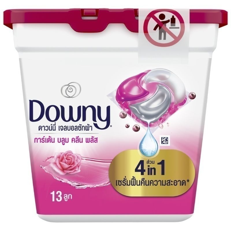DOWNY ดาวน์นี่ผลิตภัณฑ์ซักผ้าเจลบอลกลิ่นแพชชั่นคลีน 317กรัม [4902430825450]