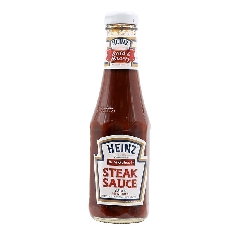 HEINZ ไฮนซ์ซอสสเต็ก 284กรัม [0013000002738]