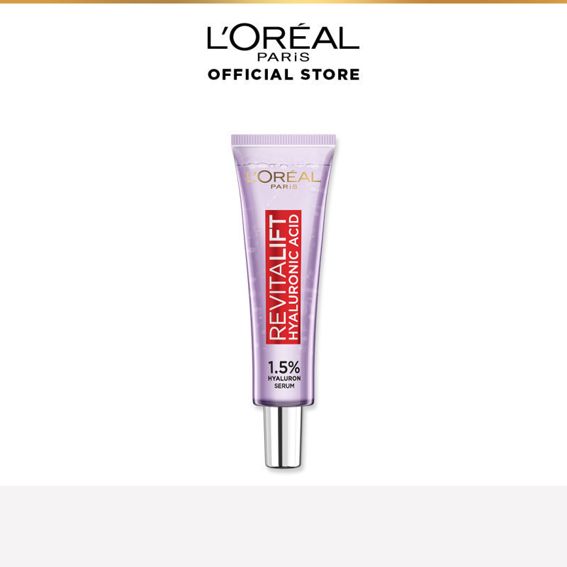 สินค้าสมนาคุณ - ลอรีอัล ปารีส รีไวทัลลิฟต์ ไฮยาลูรอนิค แอซิด เซรั่ม ขนาด 7.5 มล. 1 ชิ้น ใช้สำหรับบำรุงบนใบหน้า