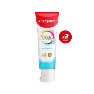 [มี 4 แพ็คให้เลือก] คอลเกต ยาสีฟัน โททอล แอคทีฟ เฟรช 150 กรัม Colgate Total Active Fresh 150g.