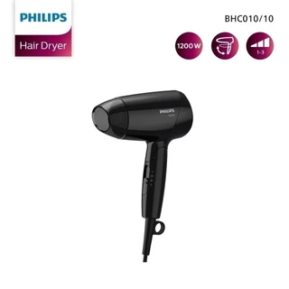Philips ฟิลิปส์ ไดร์เป่าผม 1200W แรงลม 3 ระดับ ขนาดพกพา พับเก็บได้ รุ่น BHC010/10
