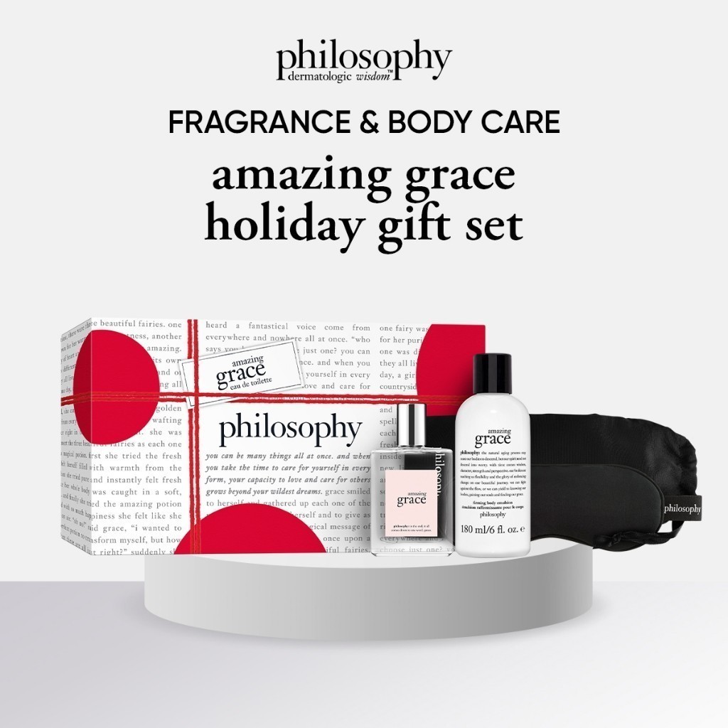 Philosophy Fragrances Amazing Grace Fragrance Gift Set Box (Amazing Grace EDT 60ml + Body Emulsion 1
