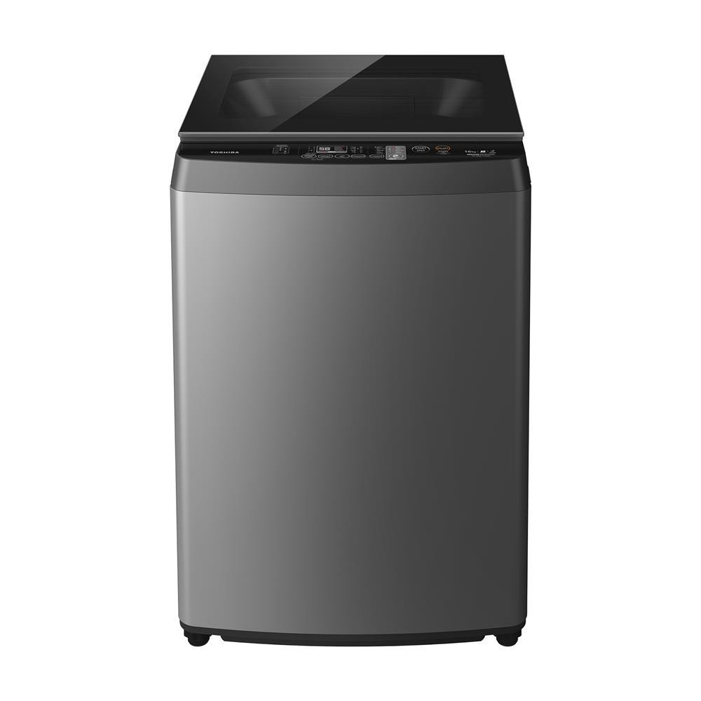 [จัดส่งพร้อมติดตั้ง] HomePro เครื่องซักผ้าฝาบน AW-DUN1700MT(SG) 16 กก. สีเทา แบรนด์ TOSHIBA