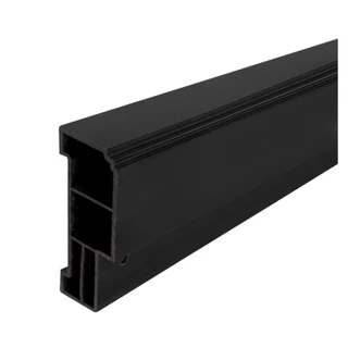 AZLE วงกบประตู UPVC 80x200 ซม. สีโอ๊คดำ จัดส่งโดย HomePro