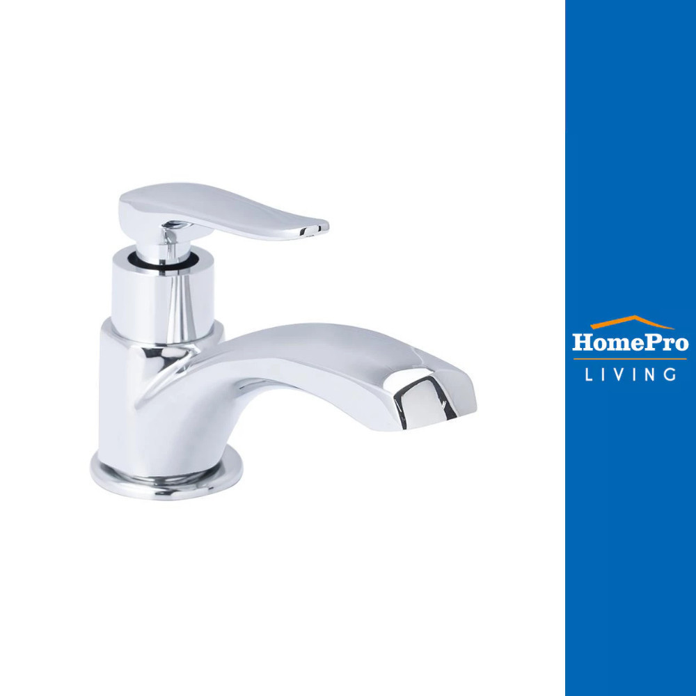 COTTO ก๊อกอ่างล้างหน้าเดี่ยว CT1206(HM) สีโครม จัดส่งโดย HomePro