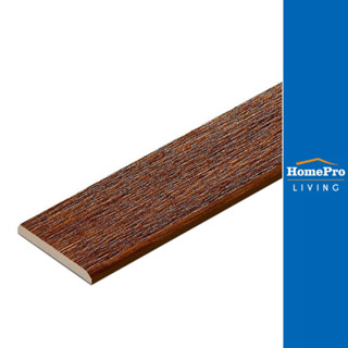 SHERA ไม้ระแนง ลายเสี้ยน 0.8X7.5X300 ซม. สีไม้สักทองดำ จัดส่…