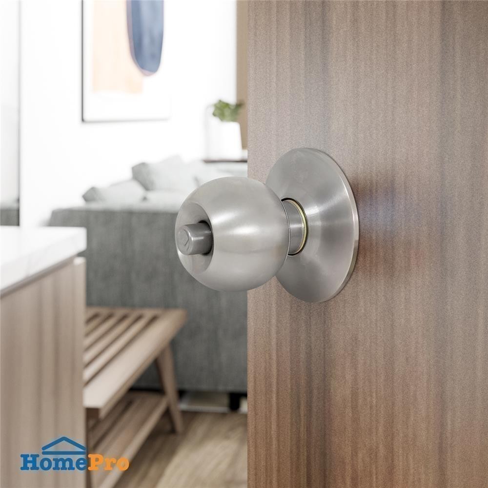 AZLE ลูกบิดทั่วไป MAT053 หัวกลม สีสเตนเลส จัดส่งโดย HomePro - รูปที่ 4