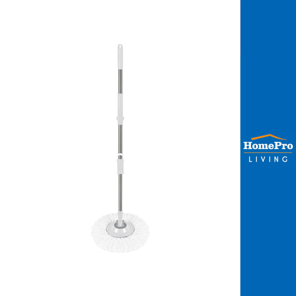 BE MAN อะไหล่ม็อบไมโครไฟเบอร์กลม PLUS/VALUE 14 นิ้ว สีขาว จัดส่งโดย HomePro