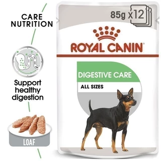 [12 ซอง] Royal Canin Digestive Care Pouch Loaf อาหารเปียกสุนัขโต ทุกขนาด ที่มีปัญหาระบบย่อยอาหาร (Dog Food, โรยัล คานิน)