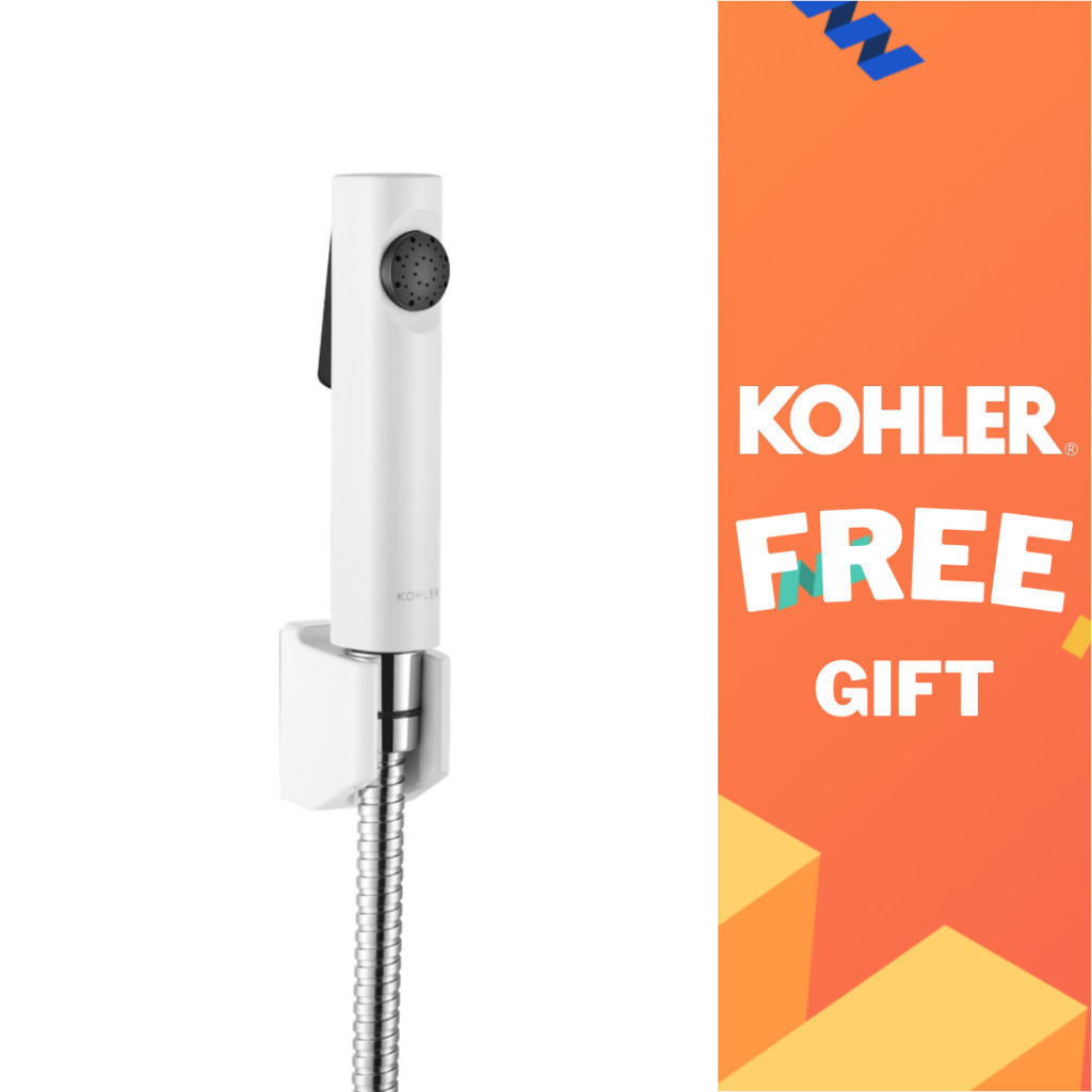 [Free Gift] KOHLER Cuff hygiene spray w/hose and fixed wall bracket** สินค้าเป็นของแถมเท่านั้นไม่ได้จำหน่าย**K-98100X-0