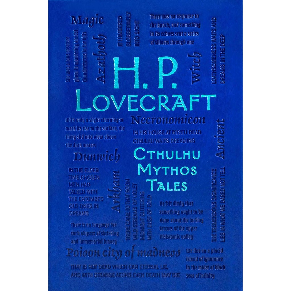 New Release Book สินค้าลิขสิทธิ์ (พร้อมส่ง) H. P. Lovecraft Cthulhu Mythos Tales (Word Cloud Classic