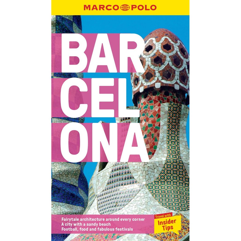 หนังสืออังกฤษใหม่ Barcelona Marco Polo Pocket Travel Guide - with pull out map (Marco Polo Pocket Gu