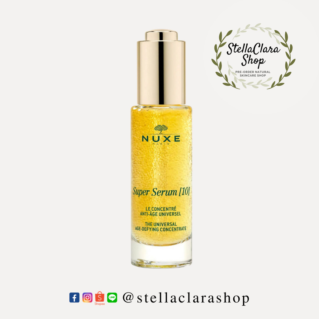 Nuxe Super Serum [10] The Universal Age-Defying Concentrate 30 ml (หมดอายุ 11/2026)