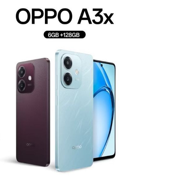 OPPO A3X [4+64GB| 4+128GB| 6+128GB] เครื่องศูนย์แท้ (รับประกันศูนย์ไทย 1 ปี เมื่อเปิดเครื่อง)