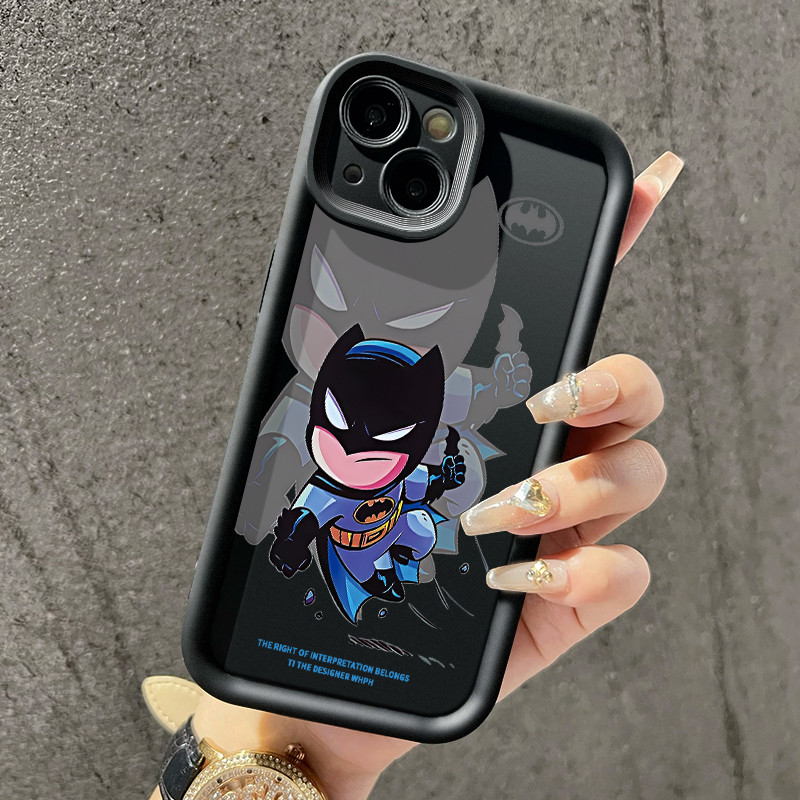 เคสสำหรับ OPPO A15 A15s A35 เคสโทรศัพท์แบทแมนซิลิโคนลายการ์ตูนฝาครอบดูดซับแรงกระแทก - รูปที่ 7