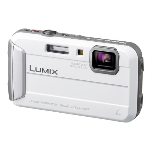 【Used】 Panasonic Digital Camera Lumix FT25 Waterproof White DMC-FT25-W【Direct From Japan】