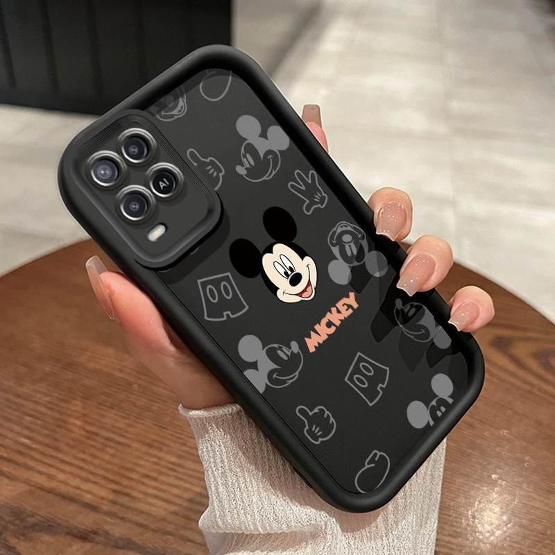 เคสสำหรับ OPPO A54 เคสโทรศัพท์ซิลิโคนกันกระแทกลายการ์ตูนมินิมิกกี้ดีไซน์ระเบิด