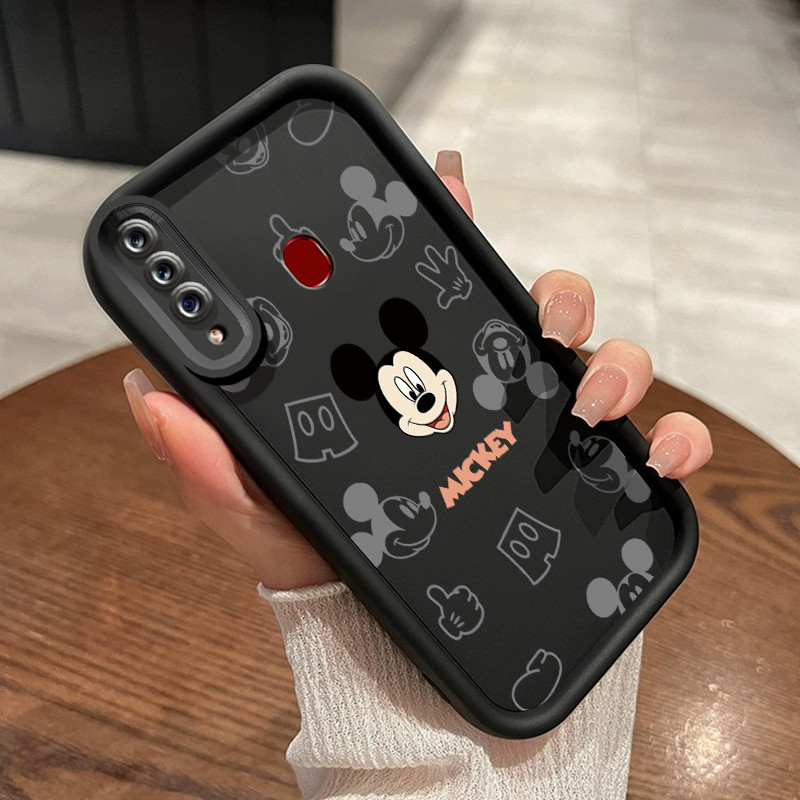 เคสสำหรับ Samsung Galaxy A20s เคสโทรศัพท์ซิลิโคนกันกระแทกลายการ์ตูนมินิมิกกี้ดีไซน์ระเบิด