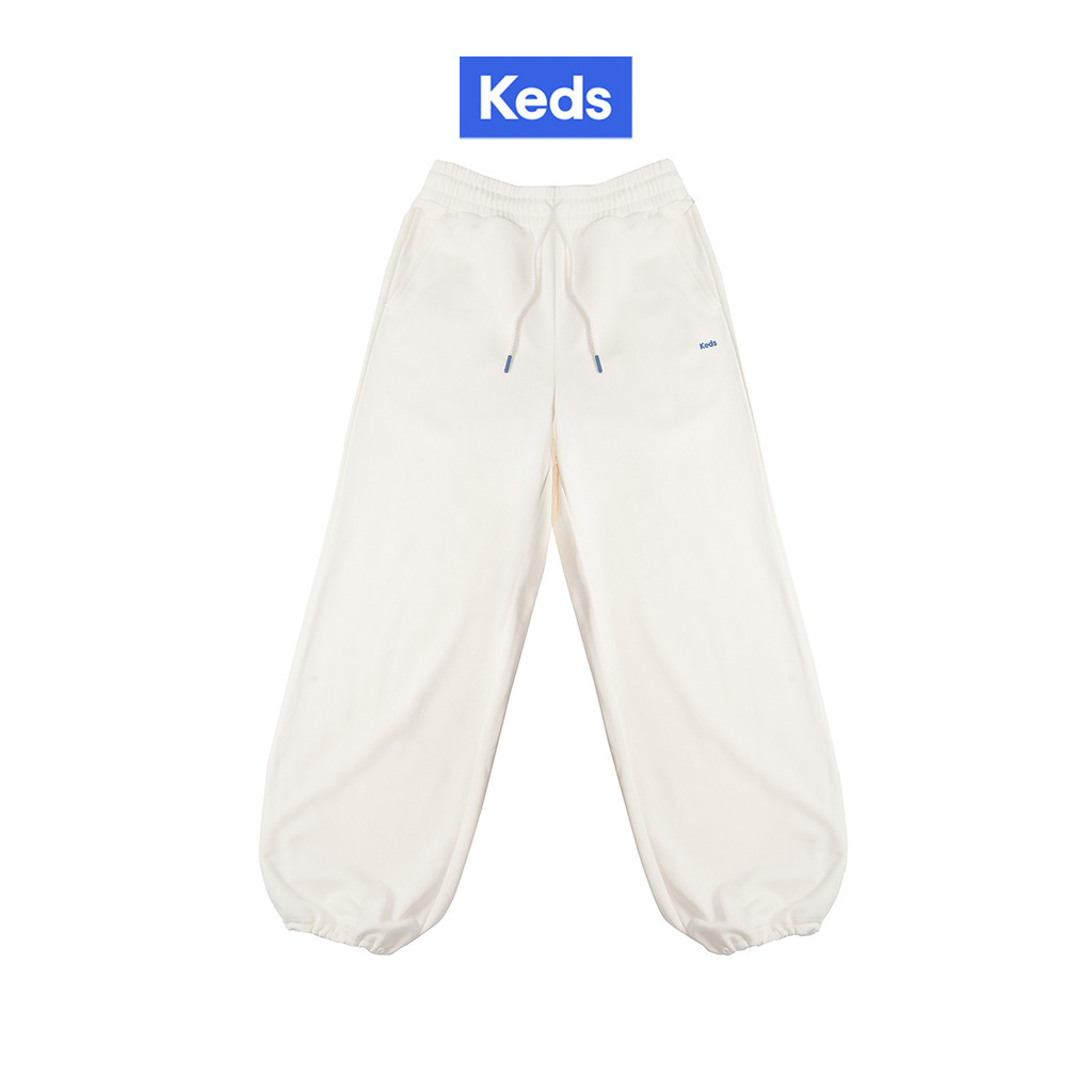 KEDS กางเกงวอร์ม รุ่น KEDS SWEATPANTS สีครีม ( F24APB0100BEIGE )