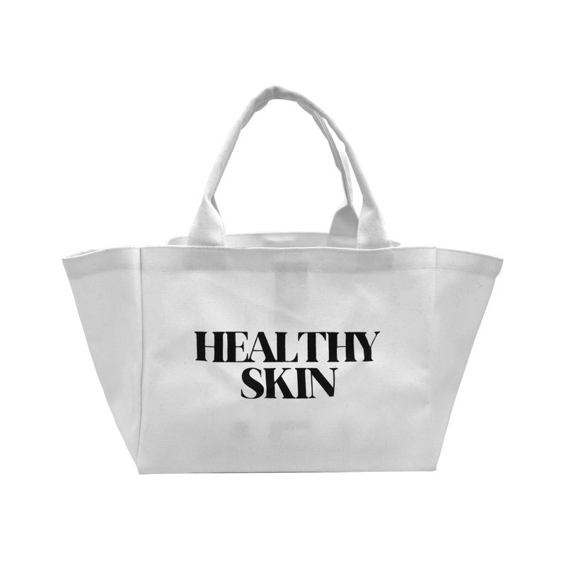 [Gift]VC ของแถมกระเป๋าแคนวาส Healthy Skin สีขาว