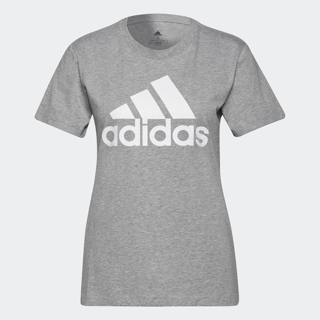 adidas Lifestyle Essentials Logo Tee Women Grey H07808