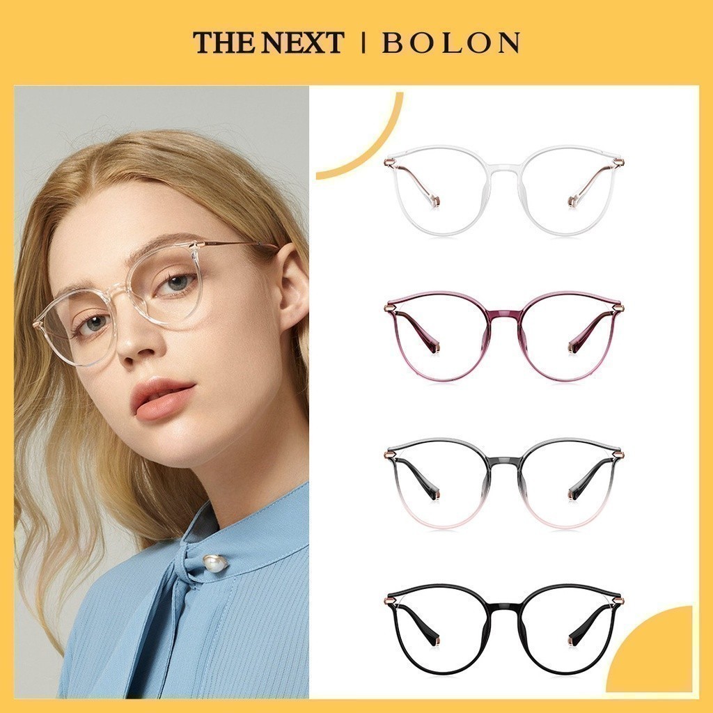 แว่นสายตา Bolon BJ5063 Aria โบลอน แว่นสายตาสั้น สายตายาว แว่นกรองแสง Titanium