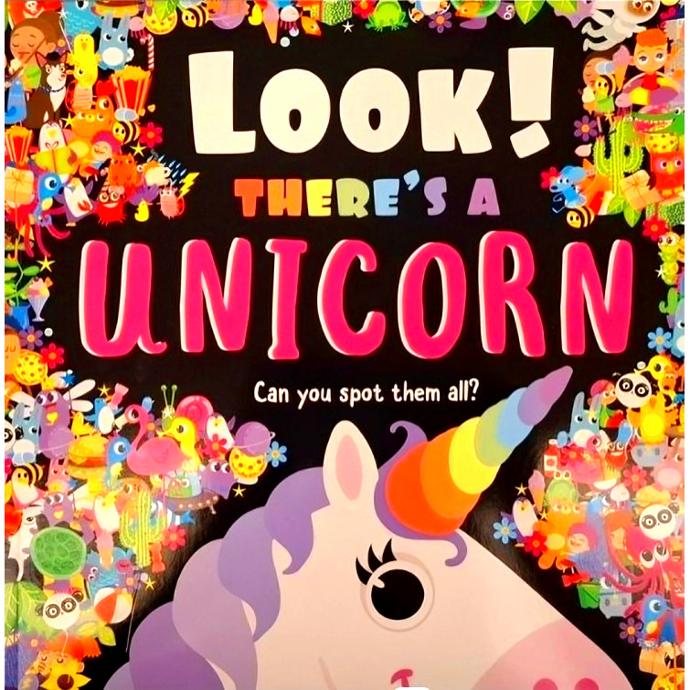 BBW หนังสือ Look! Theres'S A Unicorn ISBN: 9781837952748