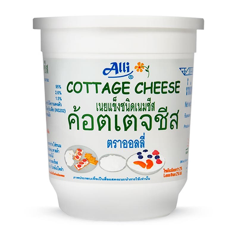 ออลลี่ ค้อตเตจชีส 400 ก. ALLI Cottage Cheese 400 g