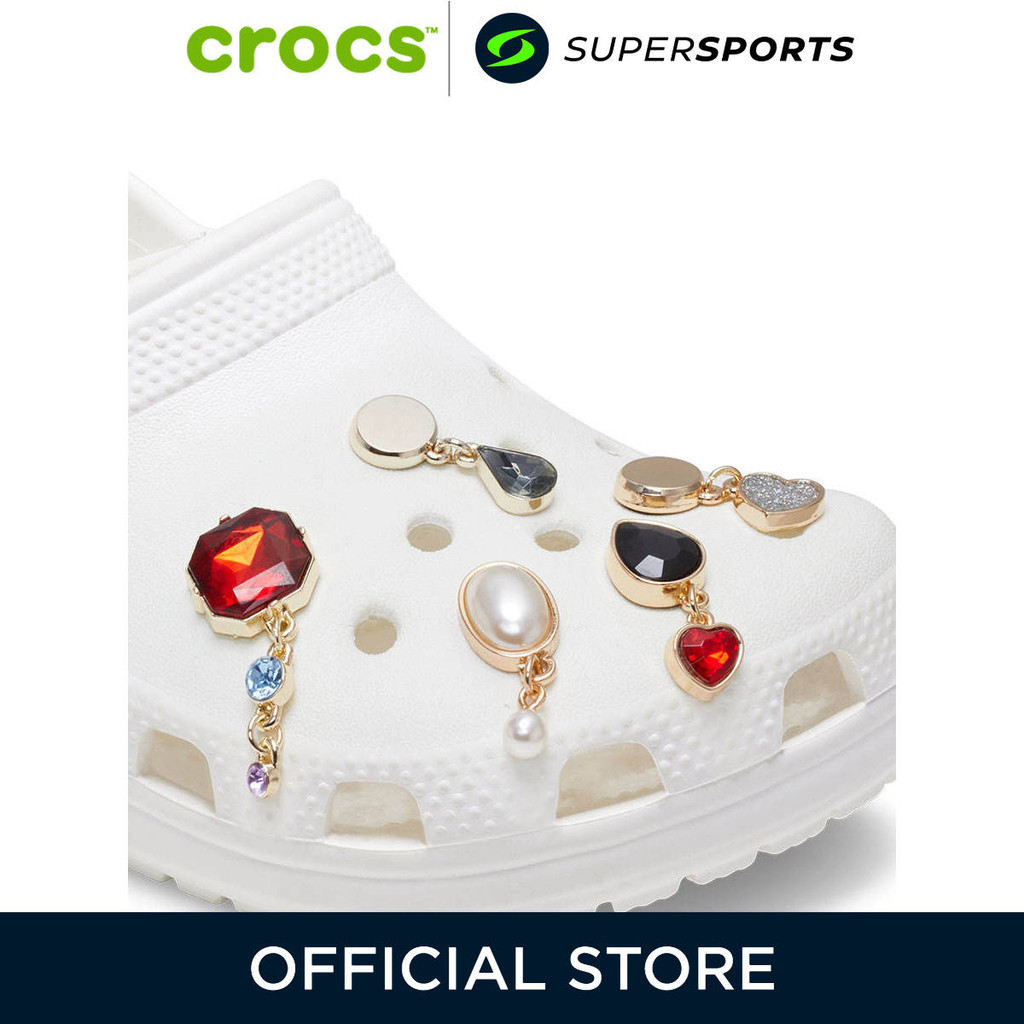 CROCS Jibbitz Dropped Gem 5-Pack ตัวติดรองเท้า