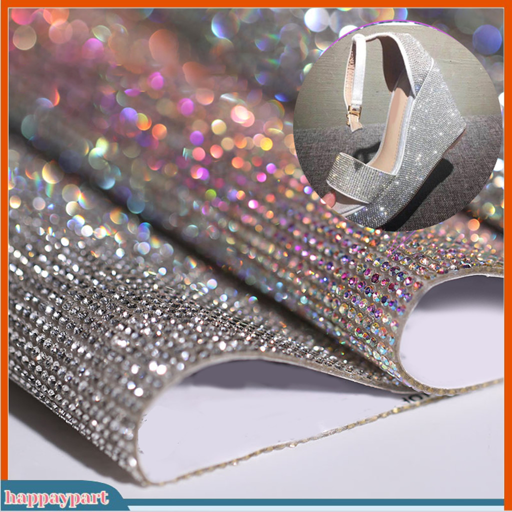 Happpaypart| Self-adhesive Rhinestone สติกเกอร ์ Fadeless แก ้ วเสื ้ อผ ้ าตกแต ่ งรถ Rhinestone สติกเกอร ์ สําหรับสมุดภาพ