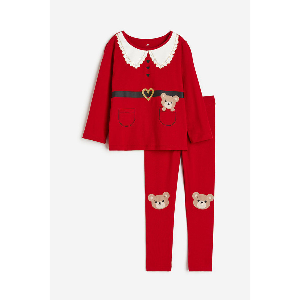 H&M Girl 2-piece printed jersey set 1171562_1